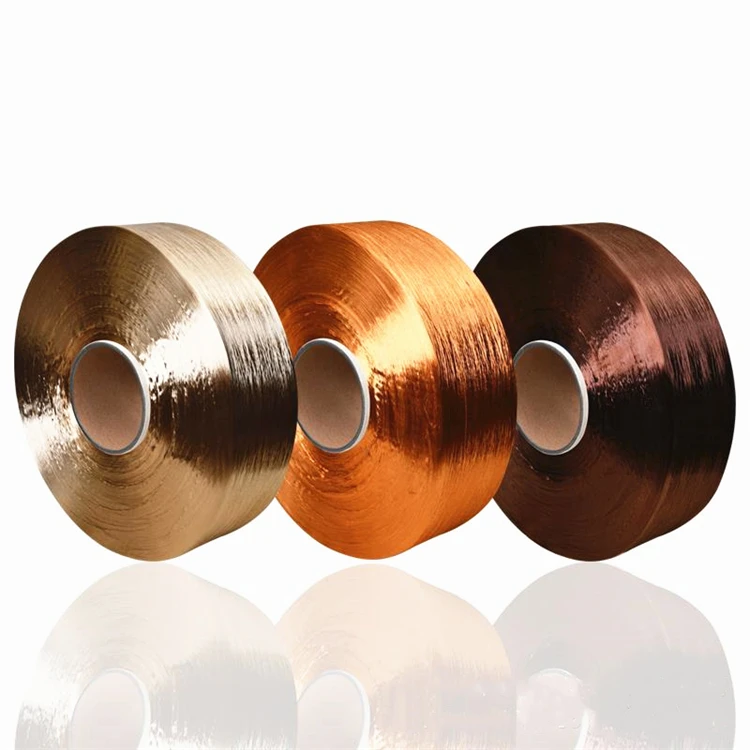 Wholesale Recycled Semi Dull Bright Colors FDY cone dyed 100% polyester fdy yarn sewing thread