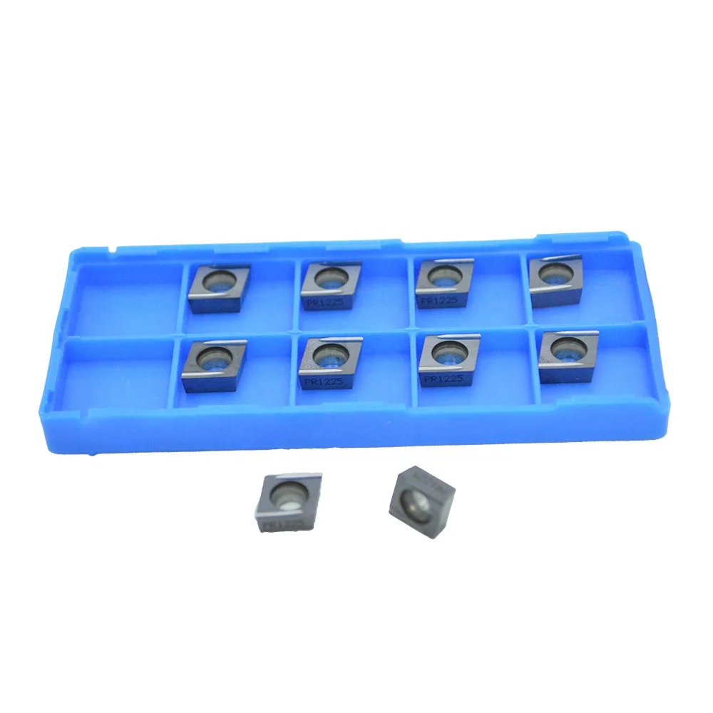 Newest Hot Sale Abrasion resistant carbide Insert CCGT09T304MFR-U PR1225 CNC machine tool carbide blade cnc cutting tool