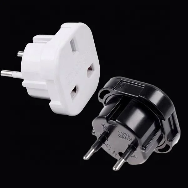 A very necessary for home life or travel abroad, UK to EU travel plug adapter, 10A/16A 240V