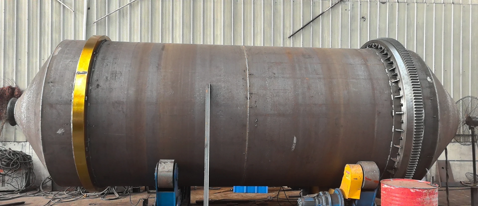 Industrially-Caused Calcination Magnesium Building Material Gas Coal Cement Lime Rotary Kiln Core Gear Bearing Engine Components