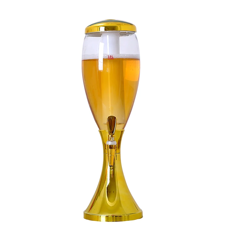 New Arrival Design Bar Drink Draft Beer Tower With Led Light For Party Pub Use