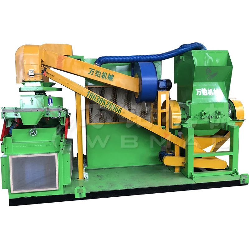Scrap Copper Cable Recycling Machine Wire Crushing Granulated Copper Separating Wire Granulator