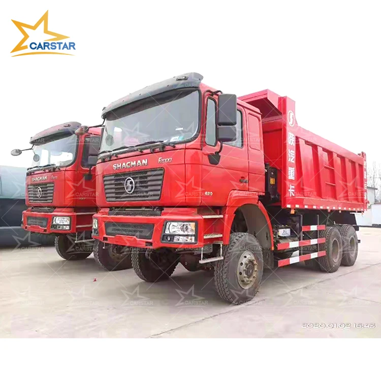 375hp 2016 x3000 f2000 f3000 used shacman dump truck