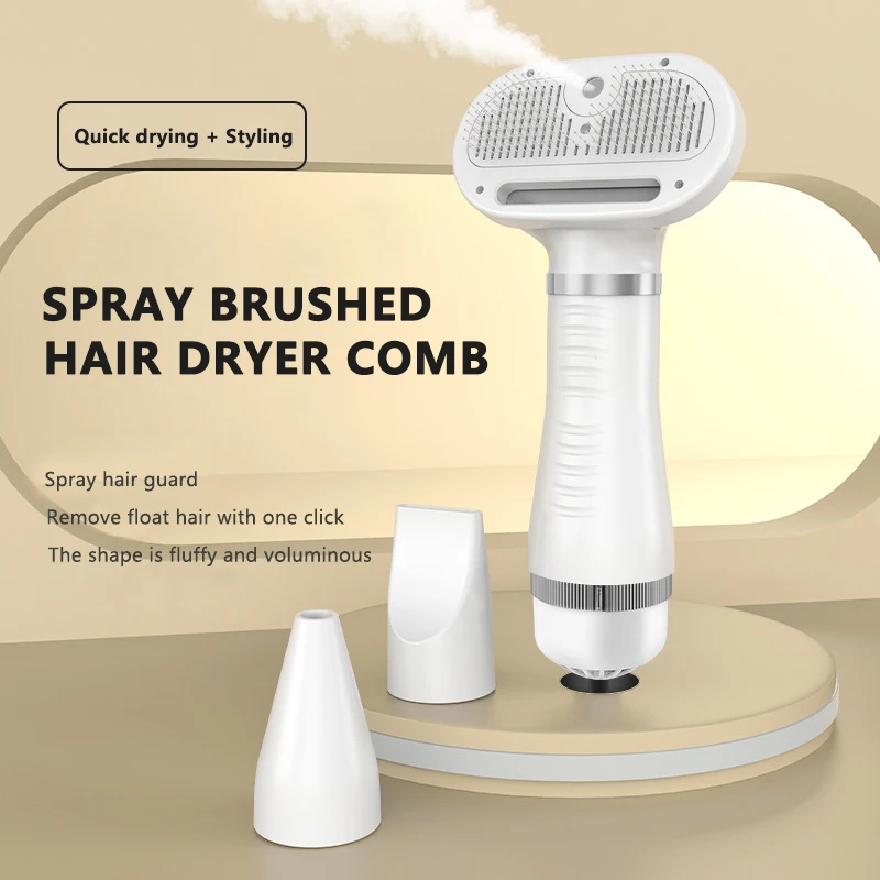 Wholesale Convenient Multifunction Pet Hair Dryer Hair Remover Pet Cleaning Spray Hair Dryer Grooming Brushes for Pet Care