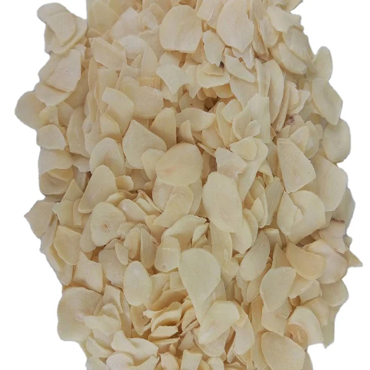 High Quality Dried Garlic Slice Factory Supply XUANYI Dehydrated Flakes Export