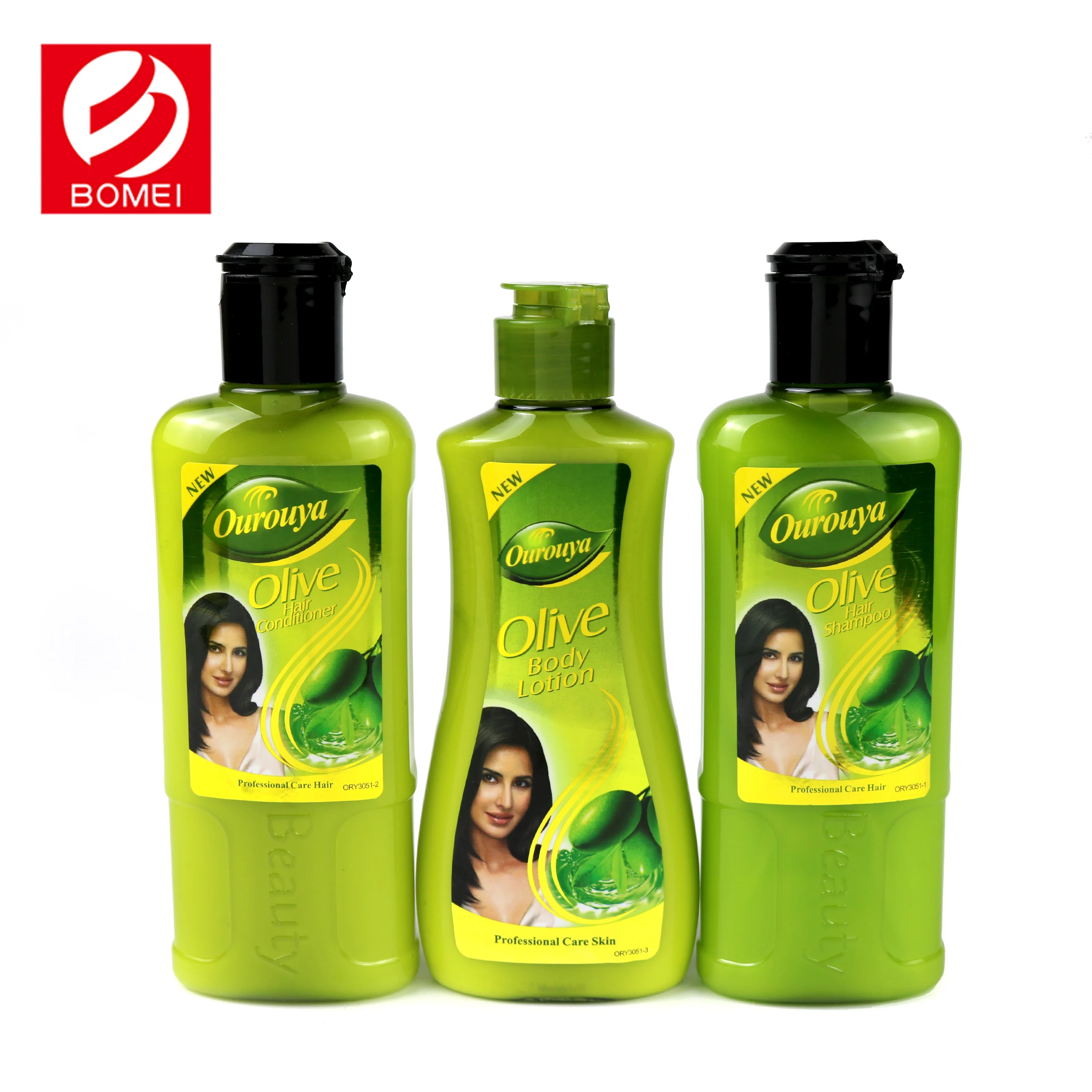 
High quality natural olive oil shampoo and conditoiner hair care set 