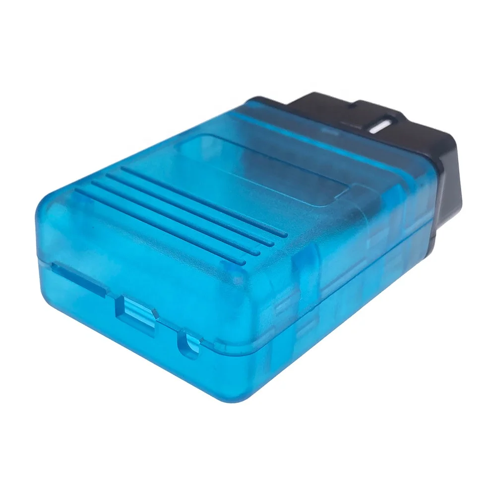 Tinned plating pins OBD connector and plastic obd obd2 Enclosure housing for diagnostic tools