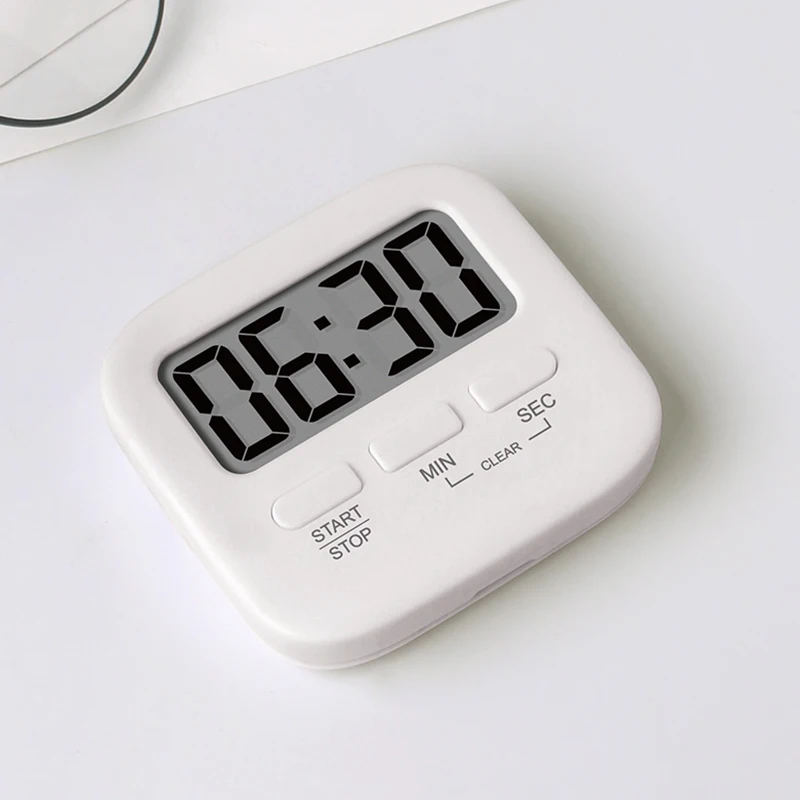 60 Minutes Magnetic Mini Cooking Countdown Alarm Digital Kitchen Timer