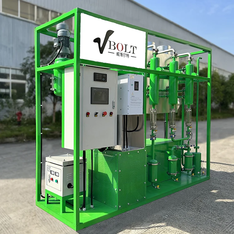 MINI Small Batch Waste Oil Distillation and Refining Diesel Refinery