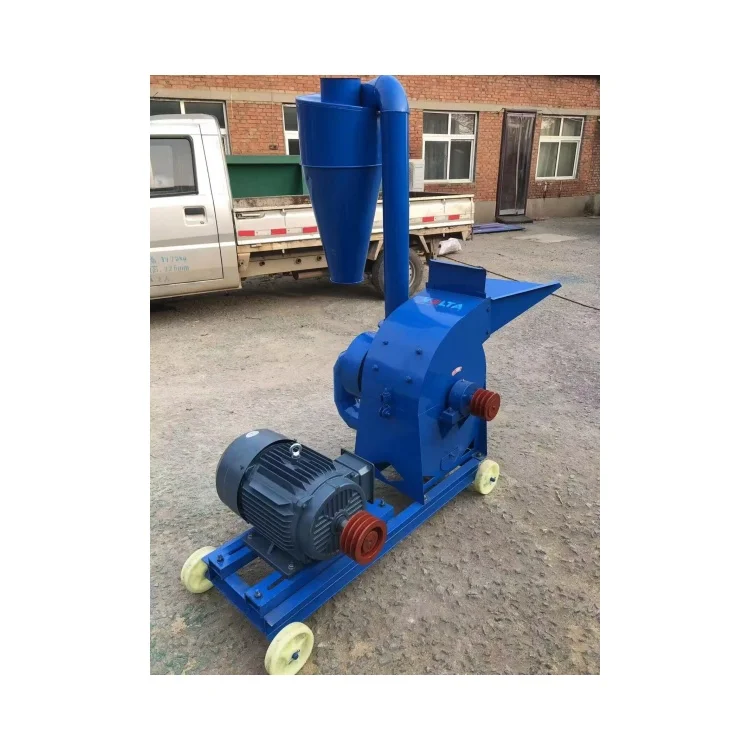 China Manufacture Hammer Crusher Mill Grinding Hammer Mill with Cyclone Electric Hammer Mill