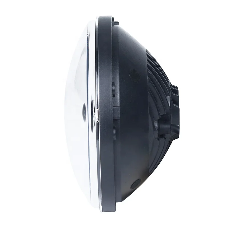 Running Lights Car Led 7inch Car Accessories Angel Eyes H4 Led Headlight For Lada Niva 4X4 Uaz Hunter Hummer