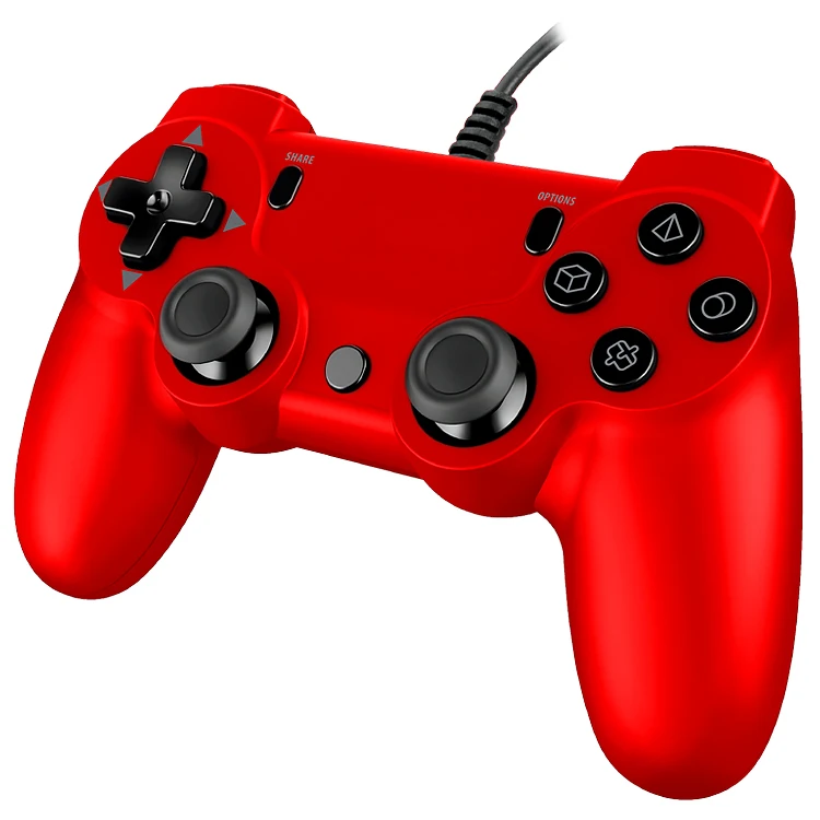
Wholesale high quality PS4 controller wired joystick gamepad controller for PS4/PS3/SWITCH/PC 
