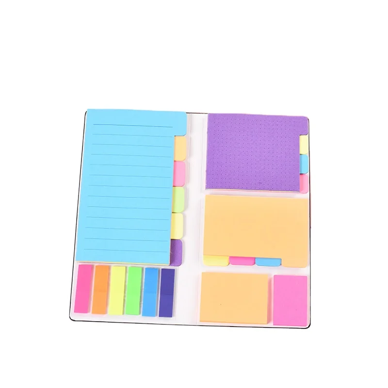 Cartoon Sticker Book Cute Self-Adhesive Memo Pad Sticky Notes Pad Stationery Custom Sticky Notes Different Shape Sticky Note
