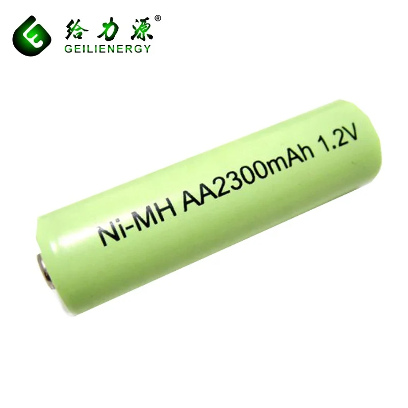 2300mah 1.2v 100mah 2600mah 3000mah aa rechargeable ni-mh battery nimh batteries