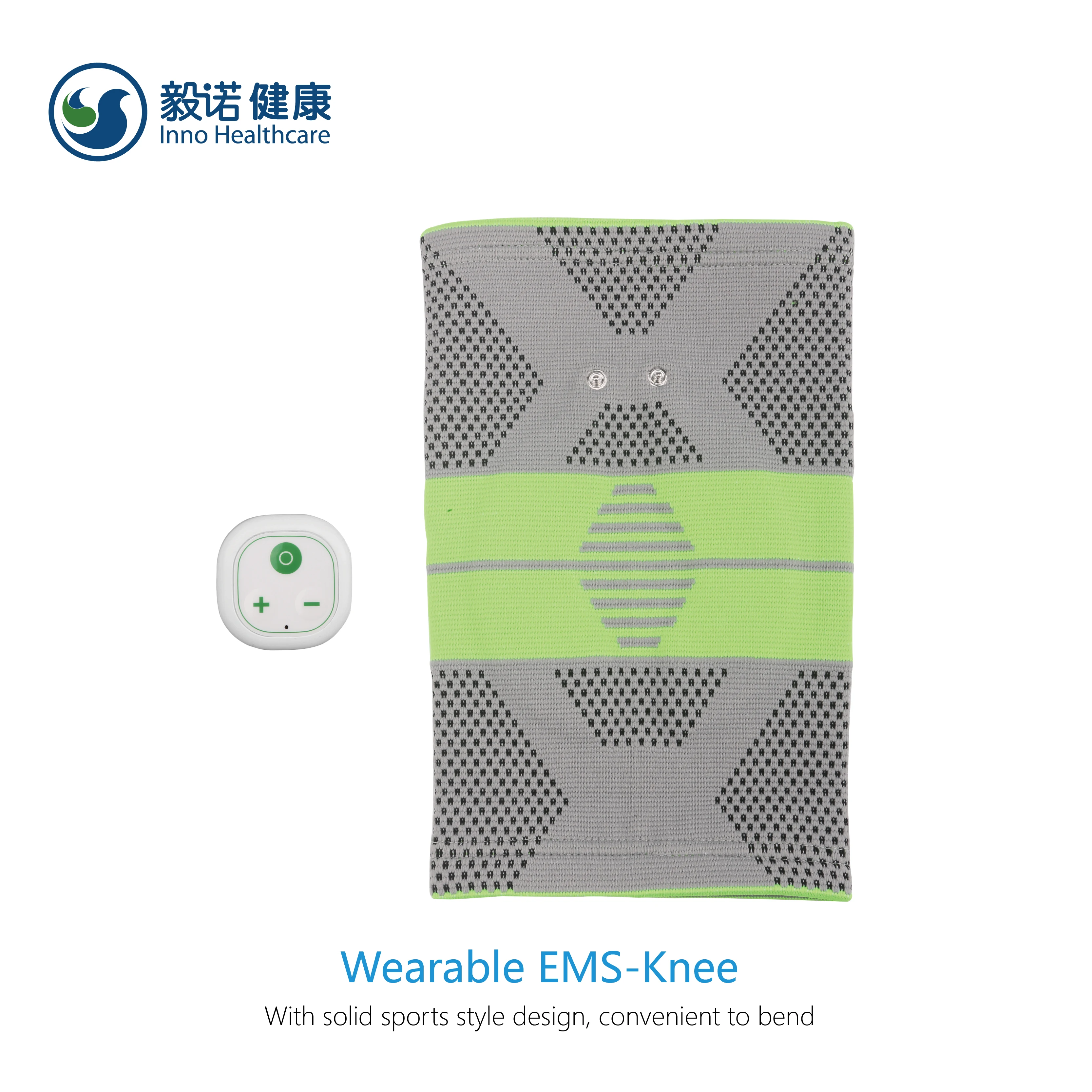 2023 Amazon Hot Sale Products Sport Knee Brace with EMS/TENS Massage Technology Leg Press Knee Pads Tens EMS Machine