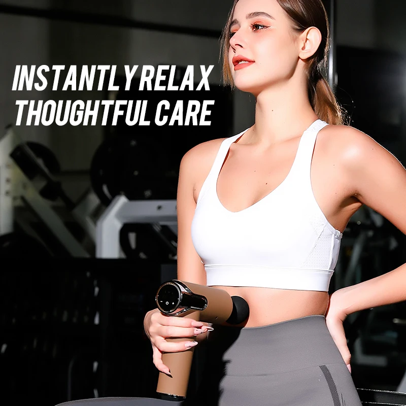 2024 New Generation Best Massage Gun LCD Screen Massage Gun Deep Tissue For Muscle Soreness Relief