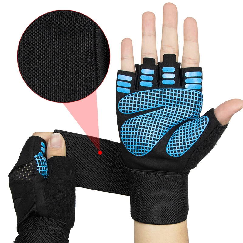 MKAS Custom Logo Sport Best Quality For Best-selling Gym Gloves Men Workout Gloves Long Weight lifting Gloves