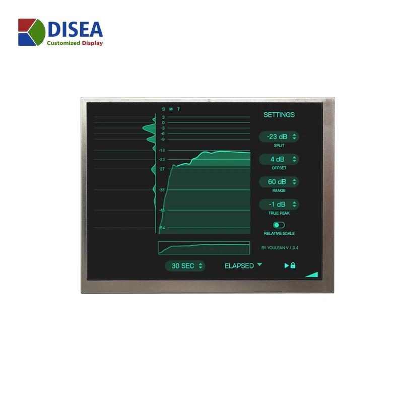 DISEA индивидуальный 640x480 RGB666 высокая яркость 5,7 дюймовый TFT ЖК-дисплей модуль с типа TN/NW для наружной