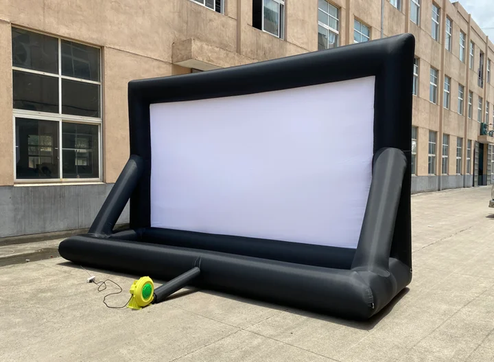Blow Up Big Outdoor Movies Inflatable TV Screen Open Air Cinema Inflatable Movie Screen