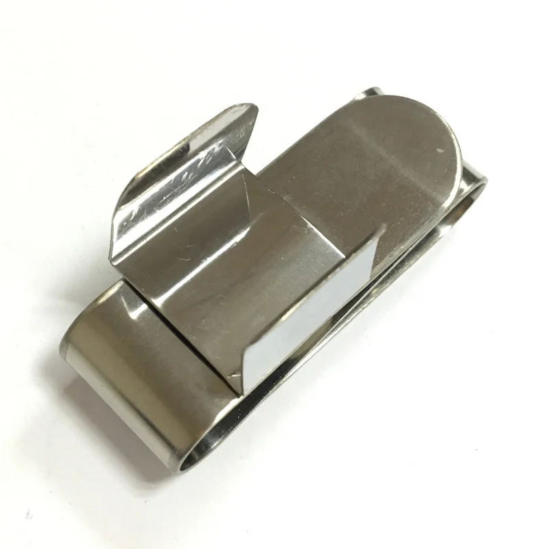 xmlivet New Silver Stainless Steel High Magnetic S-shape chalk holders Billiards Pool Carom Snooker chalk cages wholesale