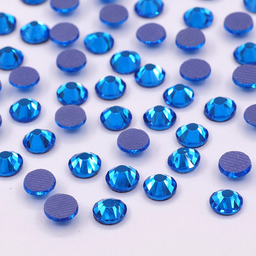 Hot Sale Crystal Hot-fix Flatback Rhinestones Bulk , SS16 1440pcs Crystal AB Loose Hotfix Rhinestones for Dress