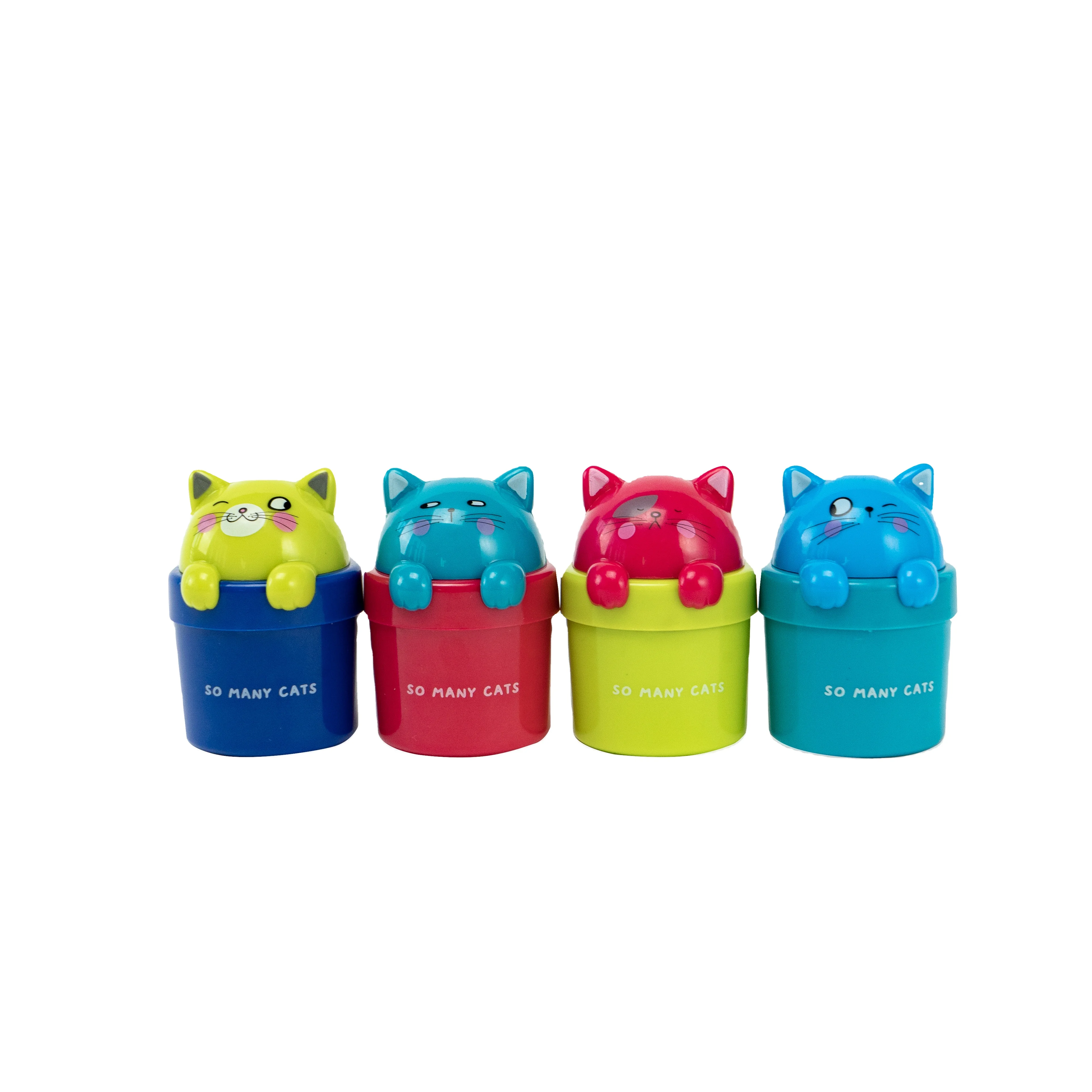 Новый дизайн с изображением кошки милые канцелярские принадлежности ручная точилка для карандашей школы и офиса