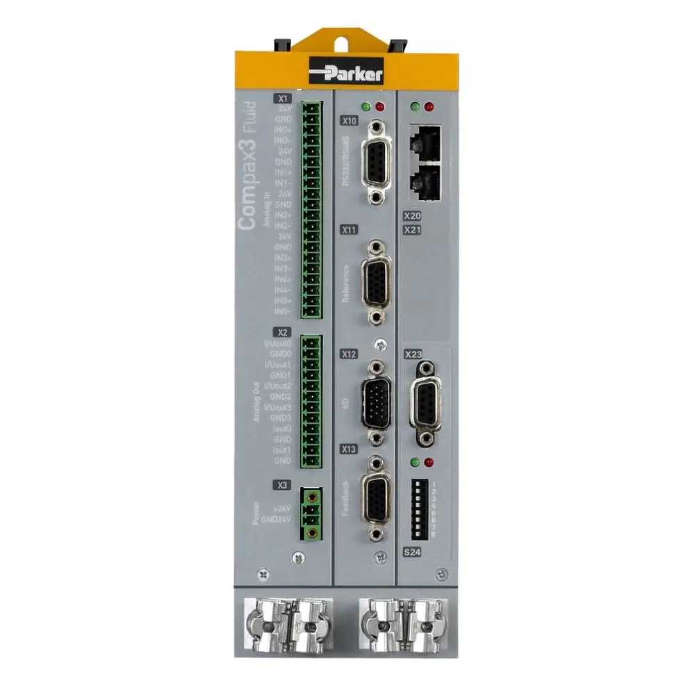 Servo controller driver for parker C3M100D6F12I21T40M21S3 incremental encoder