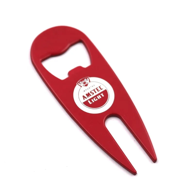Высокое качество ручной работы по индивидуальному заказу инструмент для гольфа открывалка для бутылок для игры в гольф для ремонта дерна