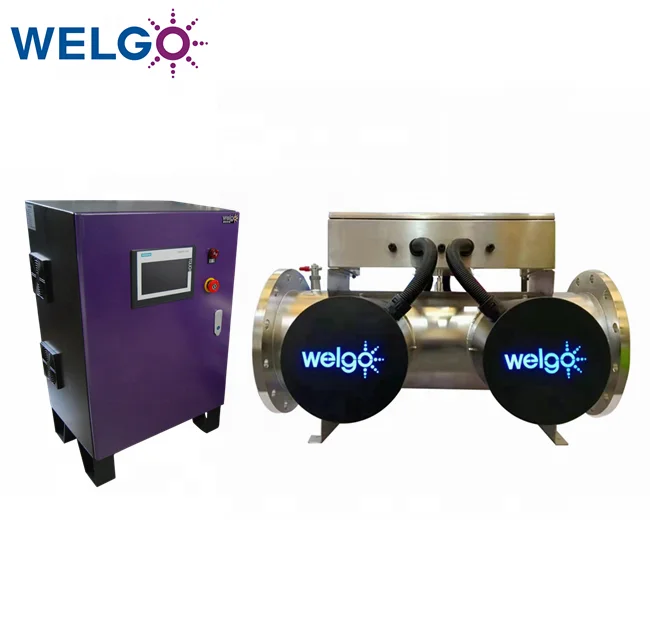 Large Scale Water Purification System Medium Pressure UV Water Sterilizer