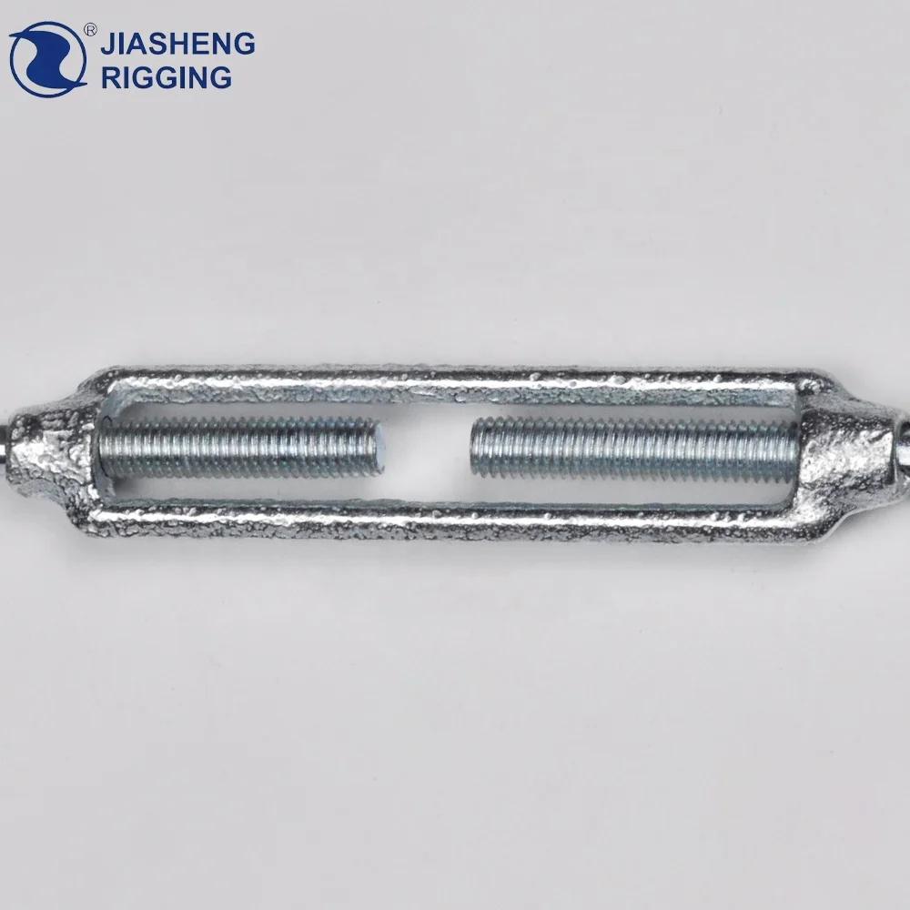 Циндао jiasheng сверхпрочная углеродистая сталь кованая оцинкованная Двойная Поворотная Пряжка