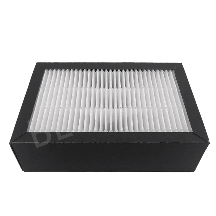 
 Китайский поставщик, индивидуальный очиститель воздуха, бумажная рамка, расплавленные медиафильтры, 99% эффективные плиссированные мини-фильтры  