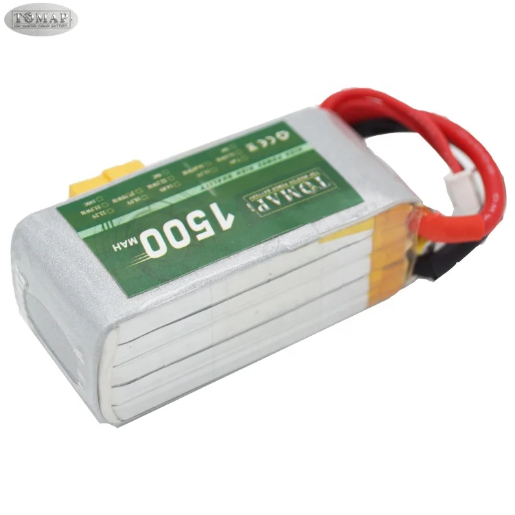 Customized Bateria 100C 14.8V 7.4V 1500Mah Rc Lipo Battery Rechargeable Lithium Ion Batteries For Racing Drone