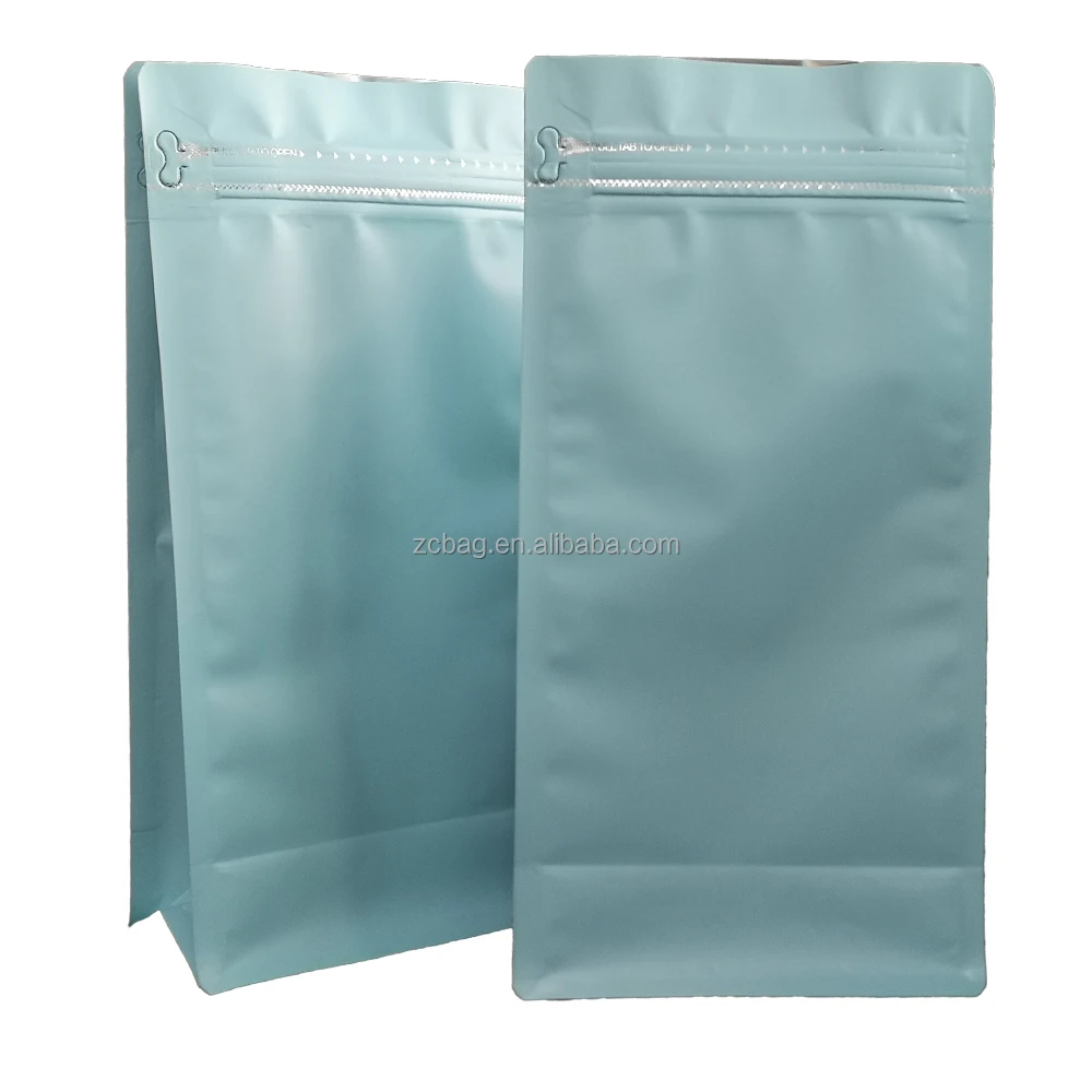 250g Elephant Dung Coffee Powder Bag 8oz Packaging Bags Kraft Plastic Colombian Coffee Storage Pouch Package Zipper 500g Bags