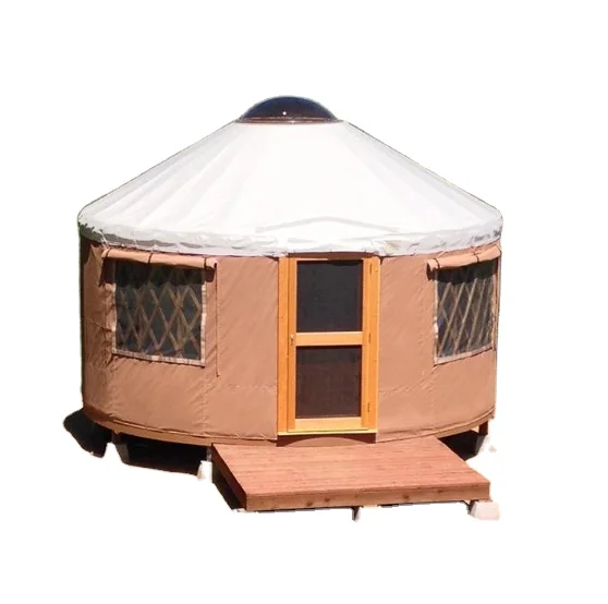 China Luxury yurt Euro mongolian 4 season High Quality Good Discount