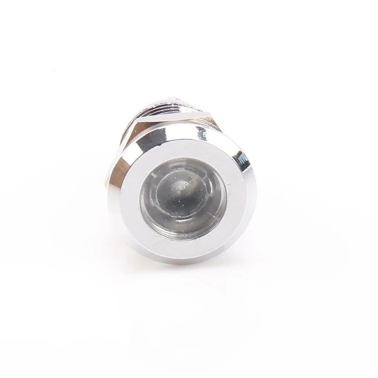 Industrial Waterproof 5 Colors 12mm RGB white Led Signal Pilot Lamp Indicator Light With 3v 6v 12v 24v 110v 220v