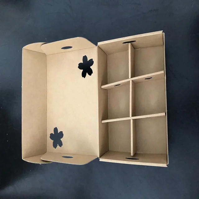 
corrugated flute paper box for fruits and vegetables 
