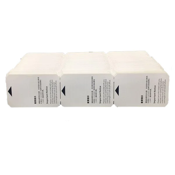 factory price paper ticket thermal paper ticket printing