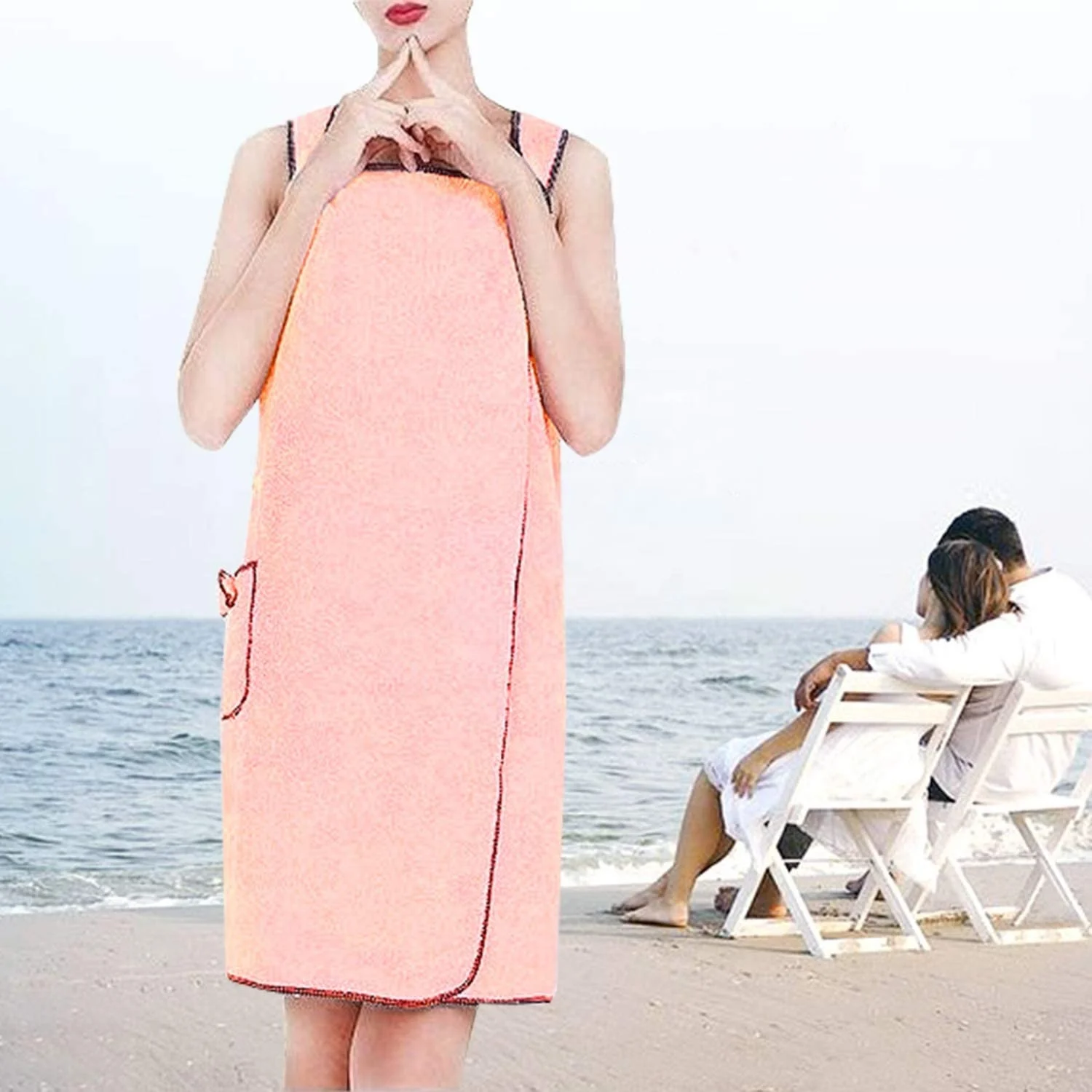 Super soft and absorbent Plush Thicken Changeable Towel coral fleece Bibulous Body Wrap wearable Bath towel