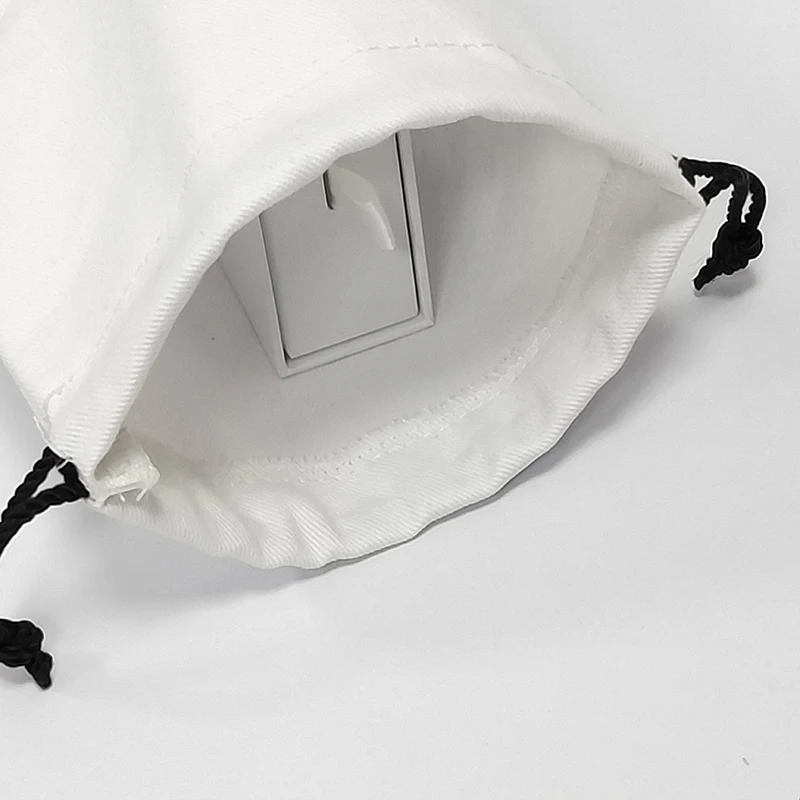 Custom Natural Eco Friendly Jewellery Travel Packaging Personalised Logo Small Fabric Drawstring Bag Linen Jewelry Pouch