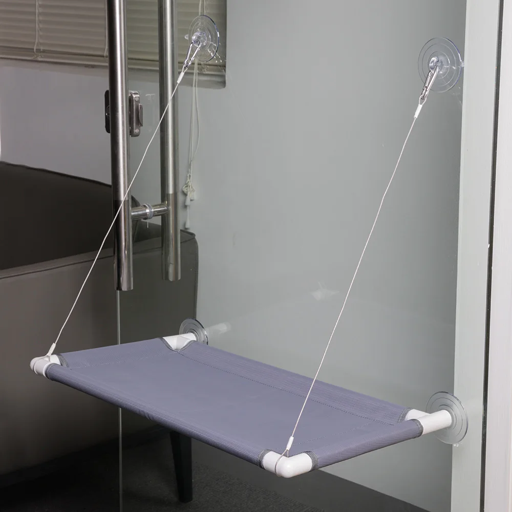 Mounted Cat Window Perch with Heavy Duty Suction Cups