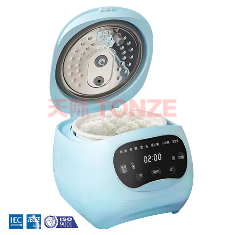 Home Appliance  1.2L Small Rice Cooker Portable Electric Mini Olla Arrocera Multifuncional Travel Rice Cooker