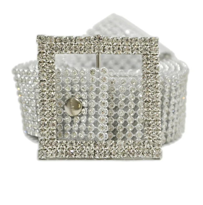 Роскошный женский пояс со стразами, яркий широкий пояс для невесты с кристаллами, длинный пояс-цепочка со стразами, жемчужные ремни