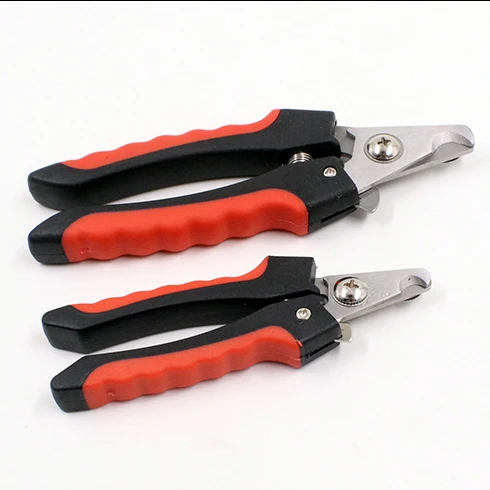  Pet dog nail clipper Stainless Steel scissors clippers for pets dogs file set