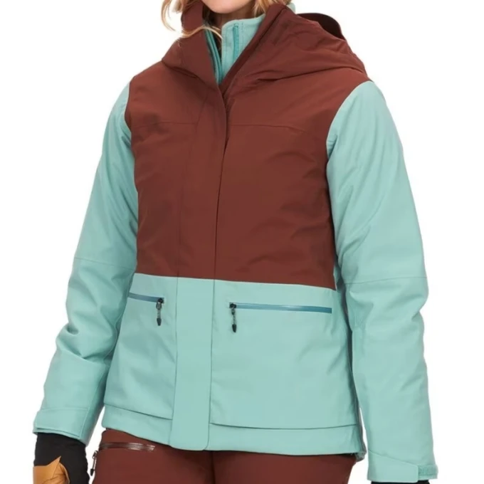 Custom High Quality Outdoor Warm Windproof Waterproof Women Skiing Jacket Waterproof Winter Ski Jacket