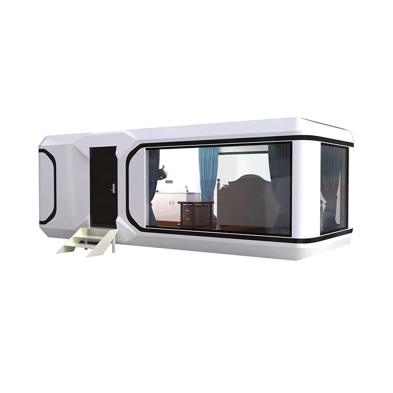 Высококачественная полностью законченная Современная Стальная конструкция модульная квартира сборный дом 40ft