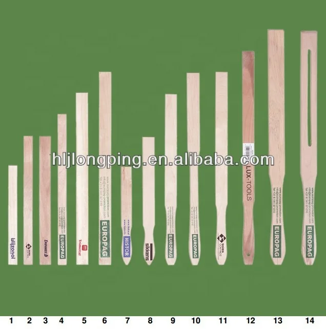 USA market wood paint stir sticks