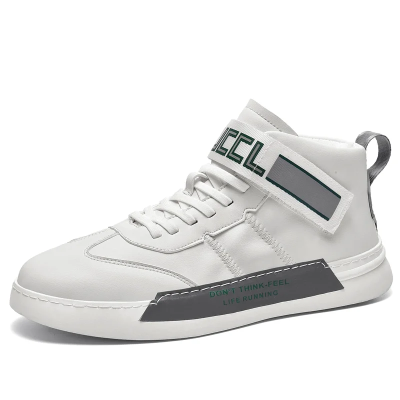 2021 New night dancing high top sports fashion sneake reflective causal light led shoes