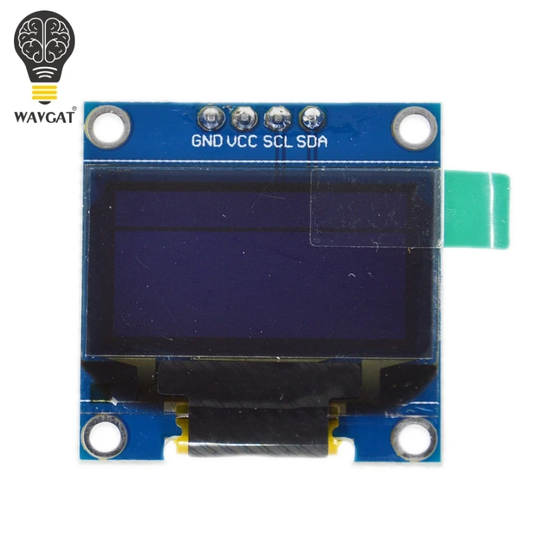 Модуль последовательного белого дисплея OLED IIC 0 96 дюйма 128X64 I2C SSD1306 12864 плата ЖК-экрана GND VCC SCL SDA