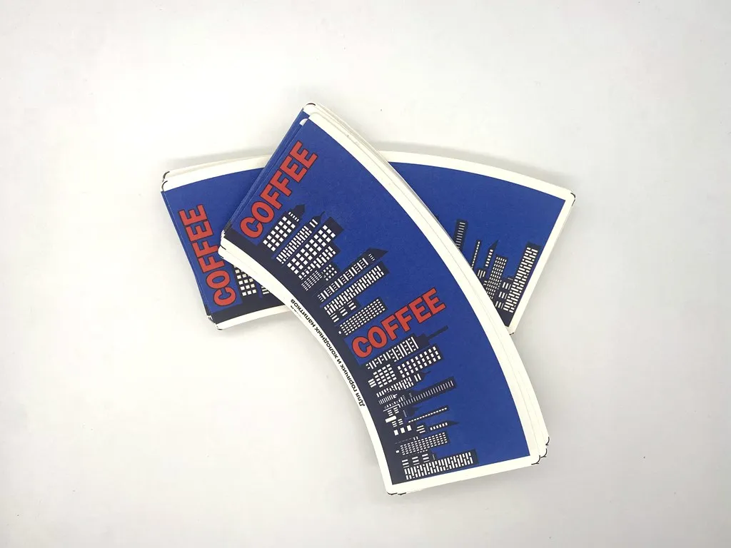 2.5oz 6.5oz 7.5oz 8oz 24oz paper cup fan no smell cups new design customized logo