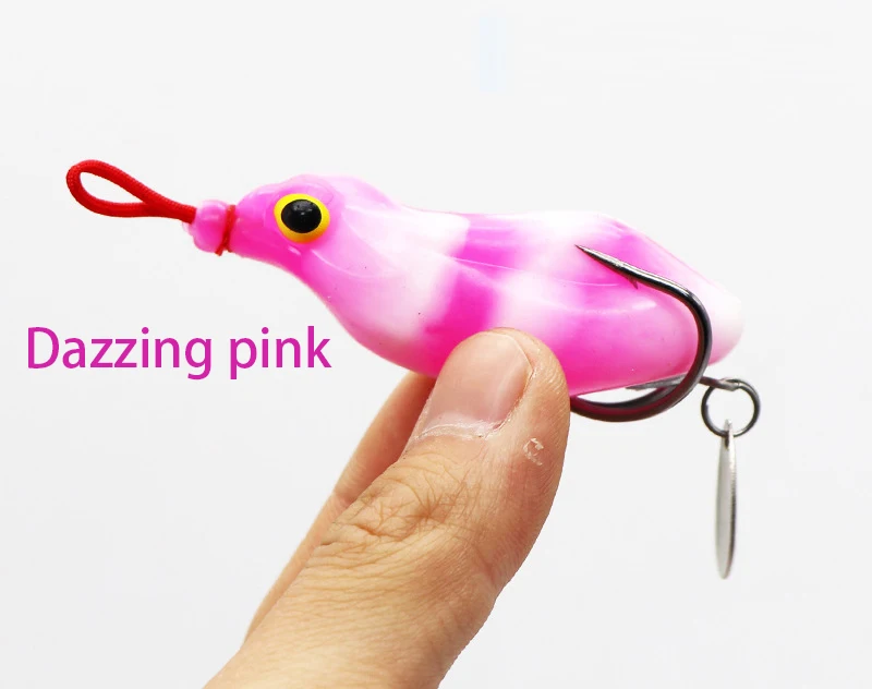 lure fishing bait  Modified soft bait of poisonous thunder frog Toad frog Artificial  / bionic bait